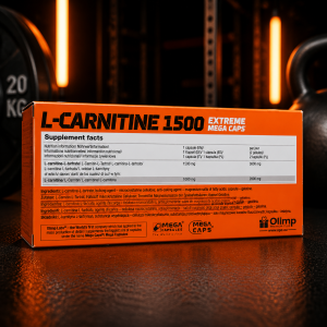 کپسول ال کارنیتین ۱۵۰۰ اکستریم مگا کپس الیمپ ۱۲۰ عددی | Olimp L-Carnitine 1500