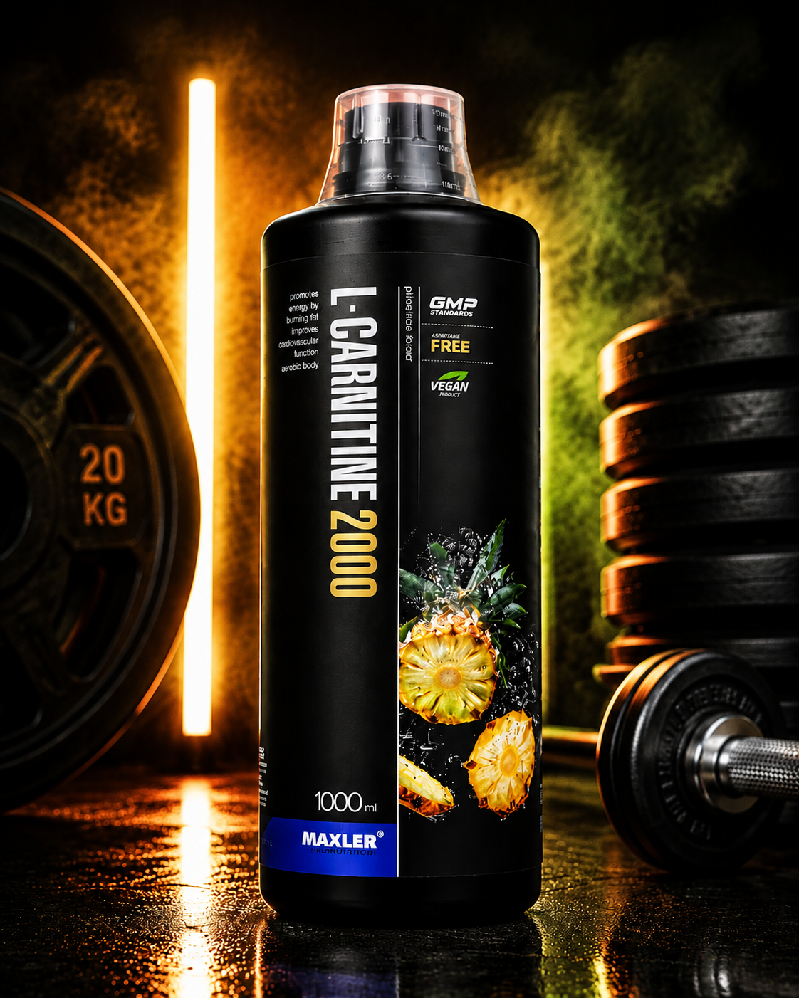 ال کارنیتین مایع 2000 میلیگرم مکسلر 1 لیتری / Maxler L-Carnitine Liquid 2000mg