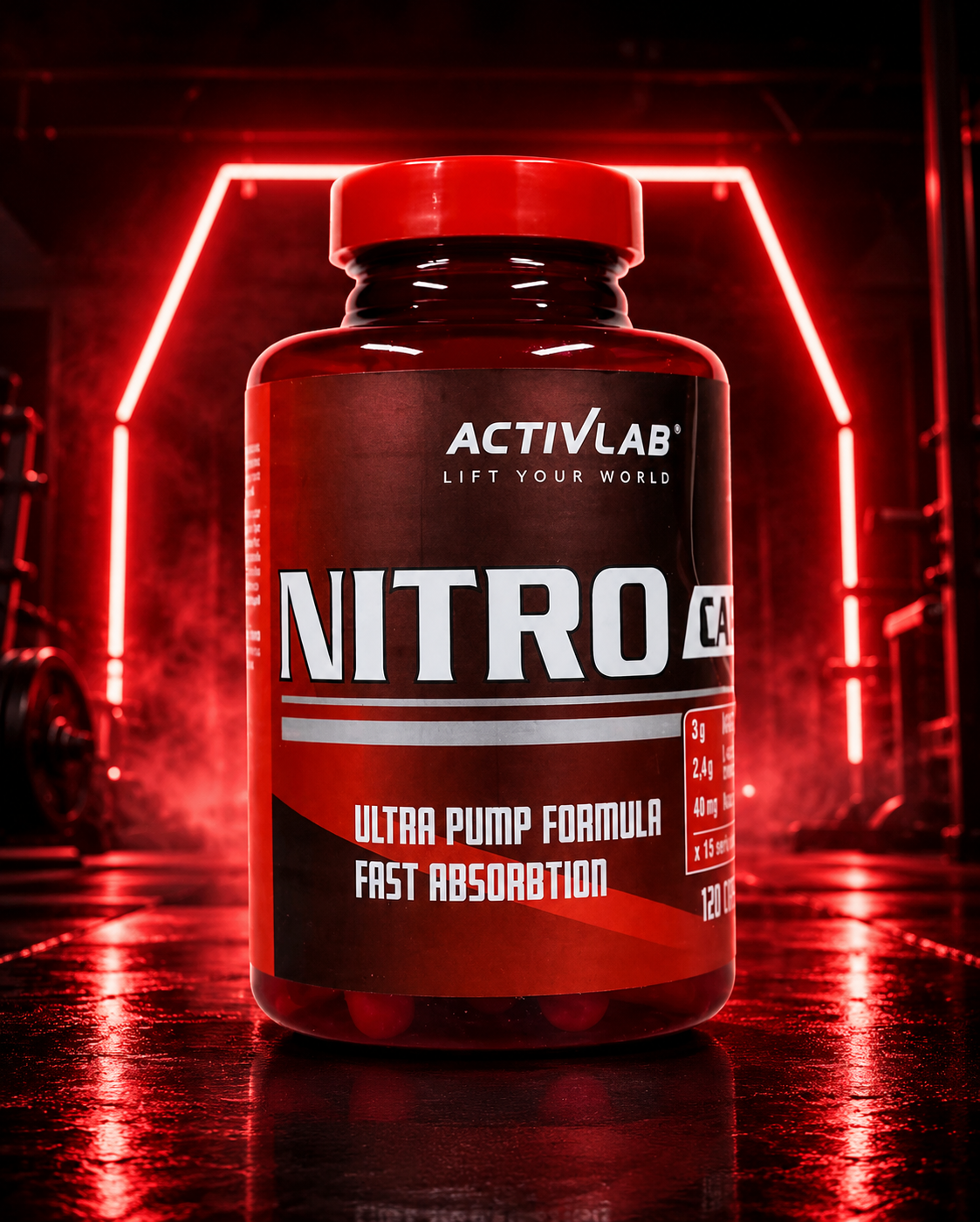 پمپ نیترو کپس اکتیولب 120عددی | ACTIVLAB NITRO...