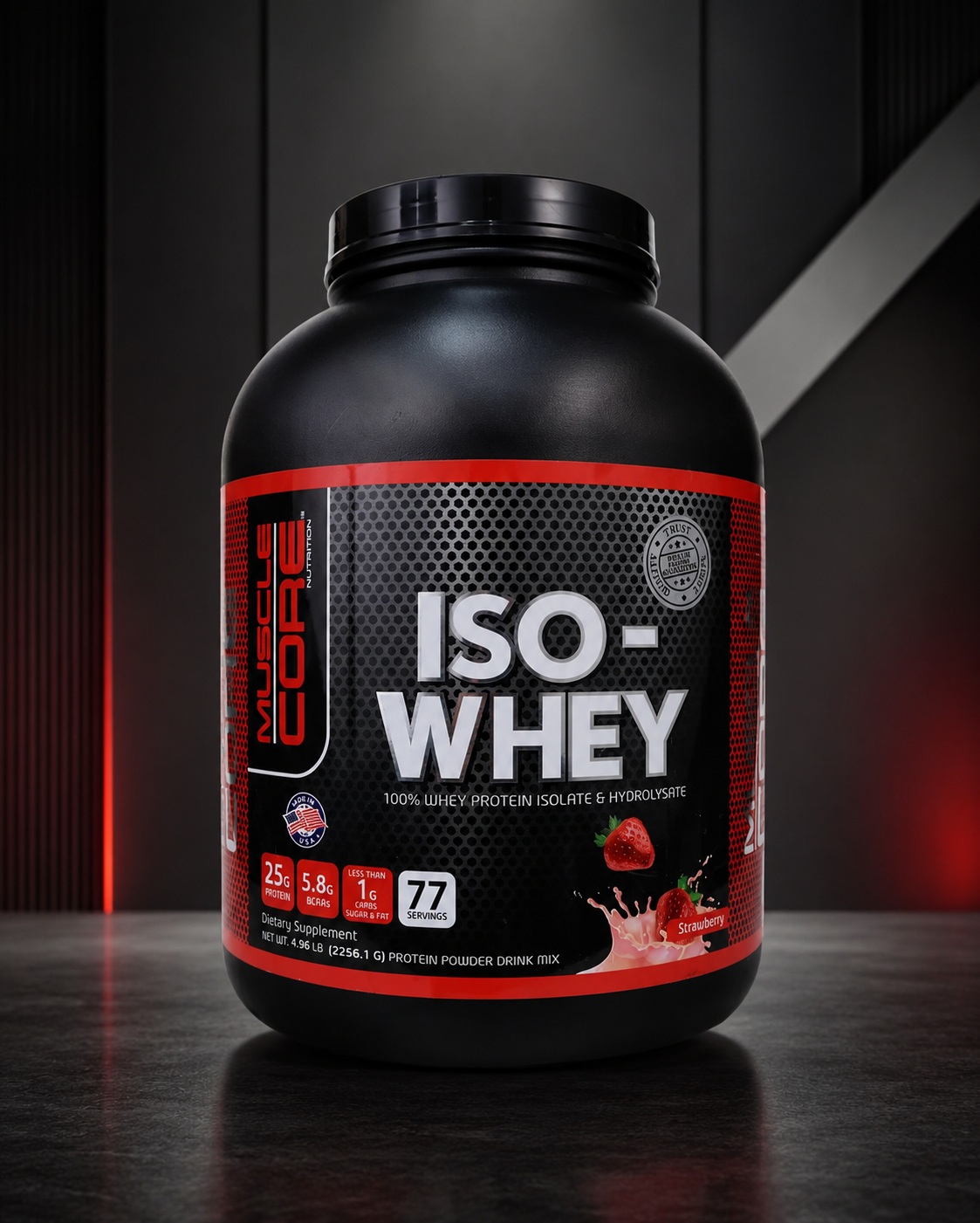 پروتئین ایزو-وی ماسل کور (ISO-WHEY) – ایزوله و...