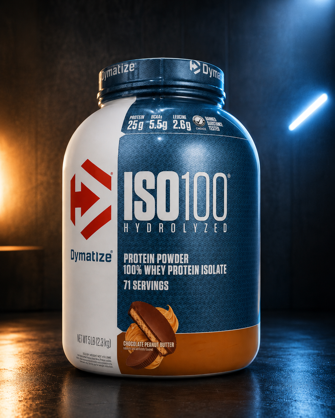پروتئین ایزوله دایماتیز 2.3 کیلویی | ISO100 Hydrolyzed...