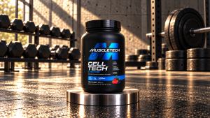 کراتین ترکیبی سل تک ماسل تک طعم دار 1.3 کیلوگرمی | Muscletech Cell Tech