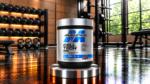 کراتین ترکیبی الیت سل تک ماسلتک طعم دار 594 گرمی | MuscleTech Cell-Tech Elite