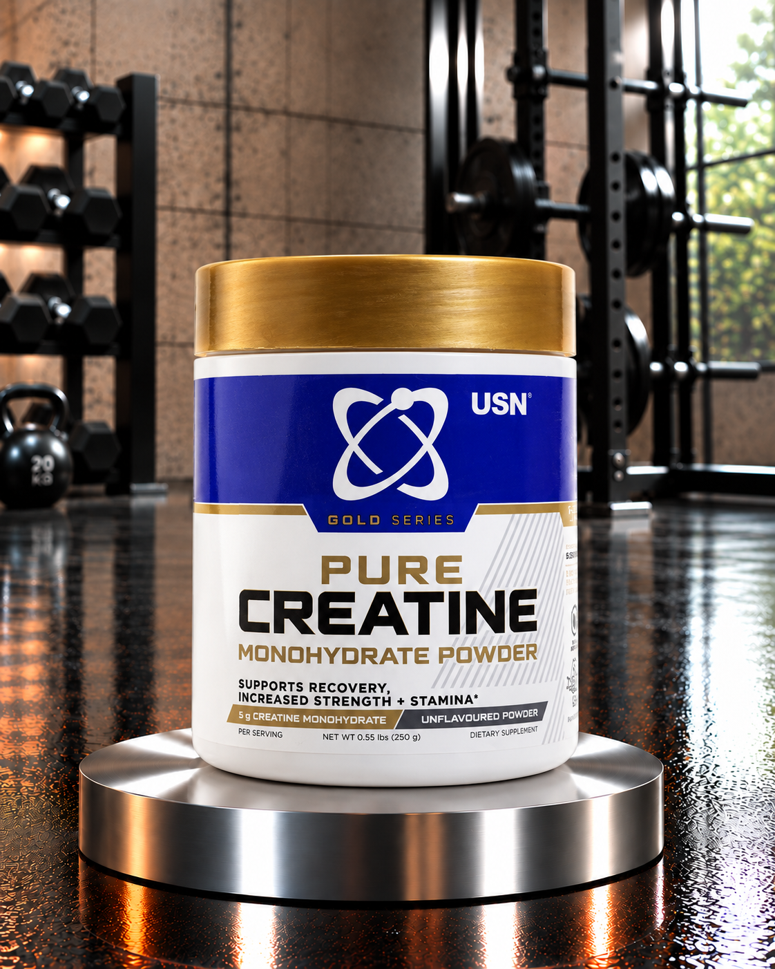 کراتین گلد پیور یو اس ان 250 گرمی | USN Gold Pure Creatine Monohydrate